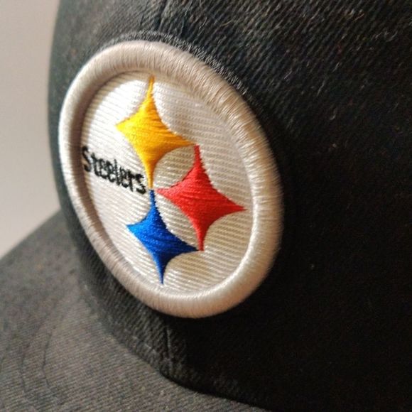 New Era Black Steelers hat‎ main image 6